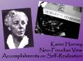 Karen Horney Neo-Freudian View Accomplishments on Self-Realization PowerPoint PPT Presentation