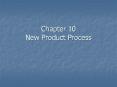 Chapter 10 New Product Process PowerPoint PPT Presentation