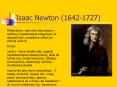 Isaac Newton (1642-1727) PowerPoint PPT Presentation