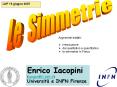 Le Simmetrie PowerPoint PPT Presentation