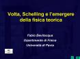 Volta, Schelling e l PowerPoint PPT Presentation