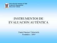 INSTRUMENTOS DE EVALUACI