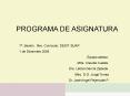 PROGRAMA DE ASIGNATURA PowerPoint PPT Presentation