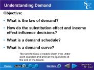 Understanding Demand