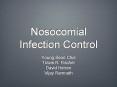 Nosocomial Infection Control PowerPoint PPT Presentation