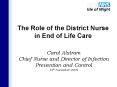 The Role of the District Nurse  in End of Life Care PowerPoint PPT Presentation