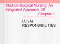 Medical-Surgical Nursing: An Integrated Approach, 2E                 Chapter 3 PowerPoint PPT Presentation