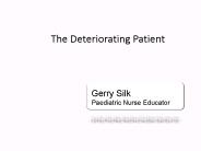 The Deteriorating Patient