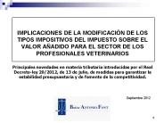 IMPLICACIONES DE LA MODIFICACI
