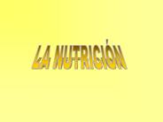 LA NUTRICI