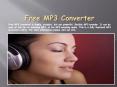 free mp3 converter PowerPoint PPT Presentation
