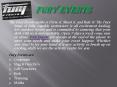 Know about driving shooting and riding at Fury Events PowerPoint PPT Presentation
