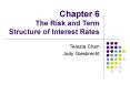 Chapter 6 The Risk and Term Structure of Interest Rates PowerPoint PPT Presentation