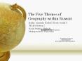 The Five Themes of Geography within Kuwait PowerPoint PPT Presentation