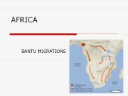 AFRICA PowerPoint PPT Presentation