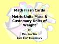 Math Flash Cards PowerPoint PPT Presentation