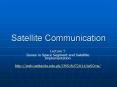 Satellite Communication PowerPoint PPT Presentation