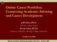 Online Career Portfolios: Connecting Academic Advising and Career Development PowerPoint PPT Presentation