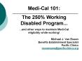 Medi-Cal 101: PowerPoint PPT Presentation