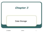 Data Storage