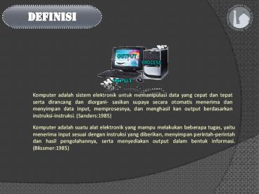 TEHNOLOGI INFORMASI DAN KOMUNIKASI