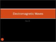 Electromagnetic Waves