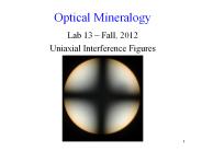 Optical Mineralogy