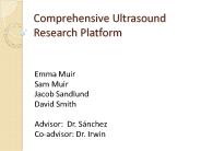 Comprehensive Ultrasound Research Platform
