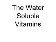 The Water Soluble Vitamins