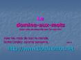 Le domine-aux-mots Jouer avec les mots d PowerPoint PPT Presentation