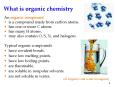 What is organic chemistry PowerPoint PPT Presentation
