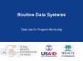 Routine Data Systems PowerPoint PPT Presentation