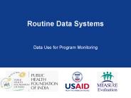 Routine Data Systems