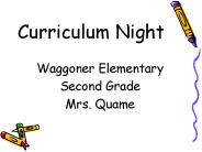 Curriculum Night