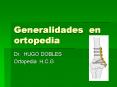 Generalidades en ortopedia PowerPoint PPT Presentation