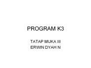 PROGRAM K3