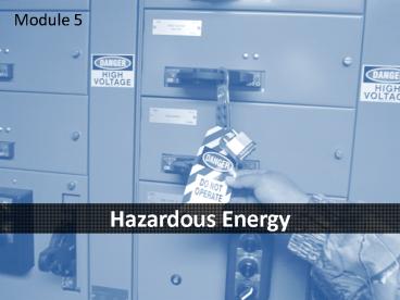 Hazardous Energy