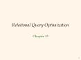 Relational Query Optimization PowerPoint PPT Presentation