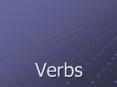 Verbs PowerPoint PPT Presentation