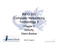 INFO 331 Computer Networking Technology II PowerPoint PPT Presentation