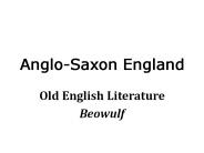 Anglo-Saxon England