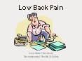 Low Back Pain PowerPoint PPT Presentation