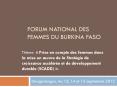 FORUM NATIONAL DES FEMMES DU BURKINA FASO PowerPoint PPT Presentation