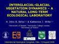 INTERGLACIAL-GLACIAL VEGETATION DYNAMICS  PowerPoint PPT Presentation