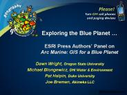 Exploring the Blue Planet 