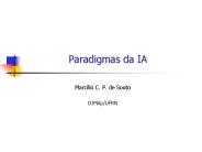 Paradigmas da IA