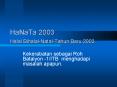 HaNaTa 2003 Halal Bihalal-Natal-Tahun Baru 2003 PowerPoint PPT Presentation
