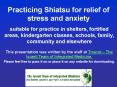 Practicing Shiatsu for relief of stress and anxiety PowerPoint PPT Presentation