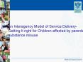 An Interagency Model of Service Delivery- Getting It right for Children affected by parental substance misuse PowerPoint PPT Presentation