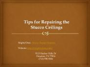 Stucco Repair Houston